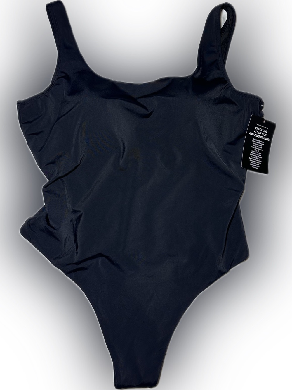 Black One-Piece Swimsuit s20